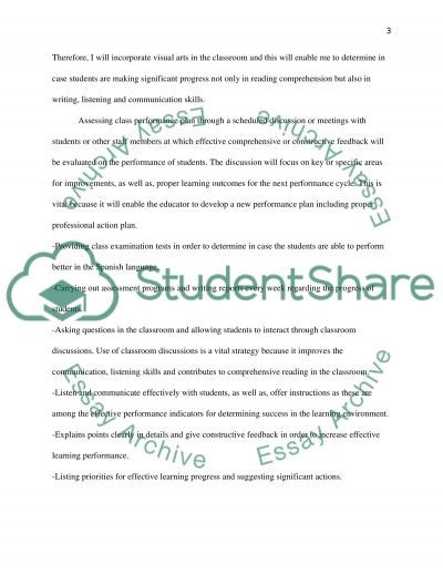 Planning and enabling learning essay