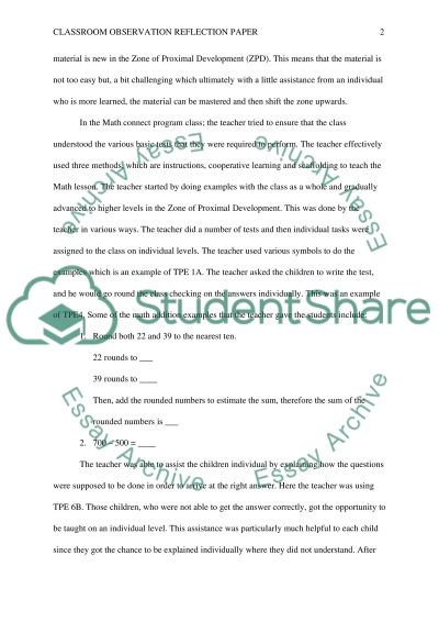 Reflection paper on becoming a teacher essay